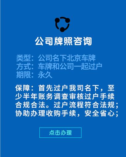 一个北京租新能源车牌租赁中介推荐？办理流程解析